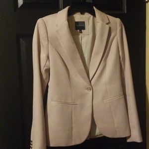 Pale pink blazer